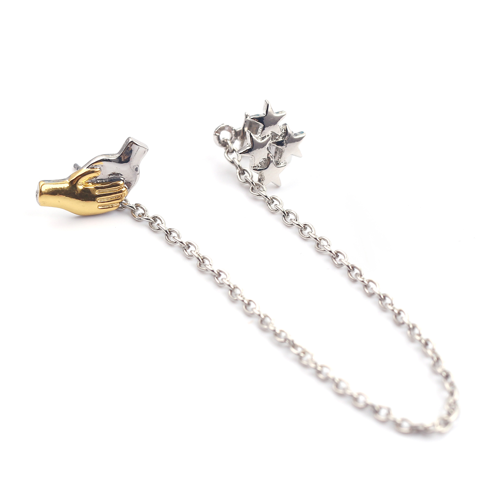 Women'S Fashion Earrings - Hip Hop Punk Star Tassel Pendant