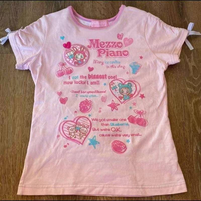 Vintage Kawaii Cute Short Slee - Women Fashion Style ulasan dan harga