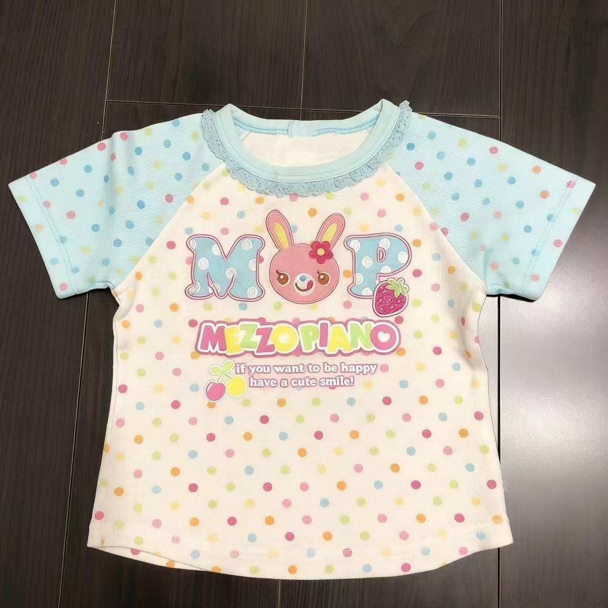 Vintage Kawaii Cute Short Slee - Women Fashion Style ulasan dan harga