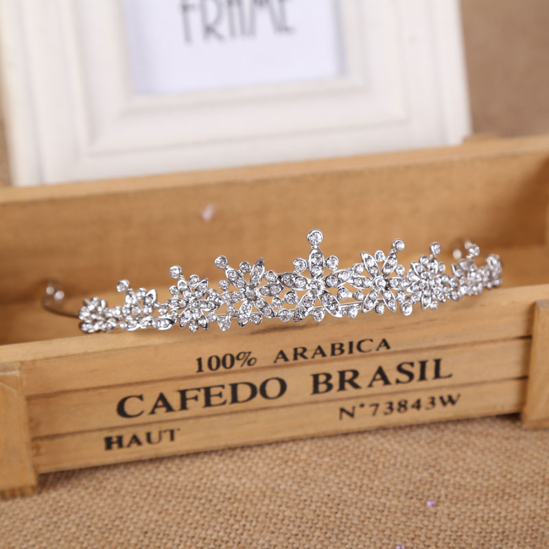 Crystal Wedding Bridal Tiara H - Women Fashion Style ulasan dan harga
