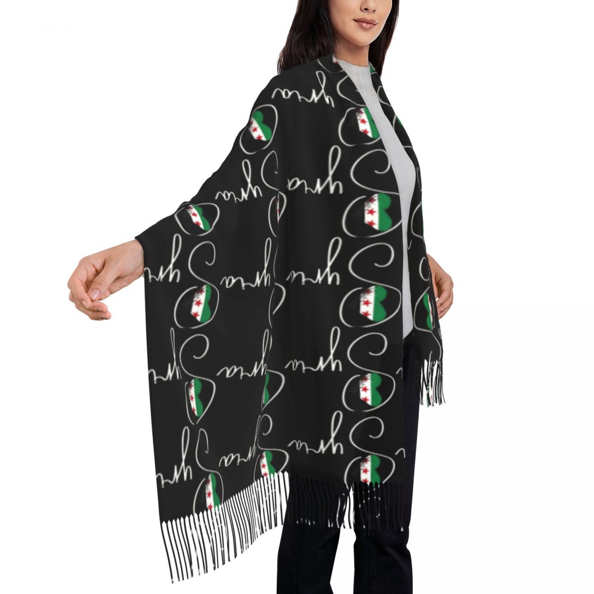 Warm Soft Scarf Winter I Love  - Women'S Fashion Revolution ulasan dan harga