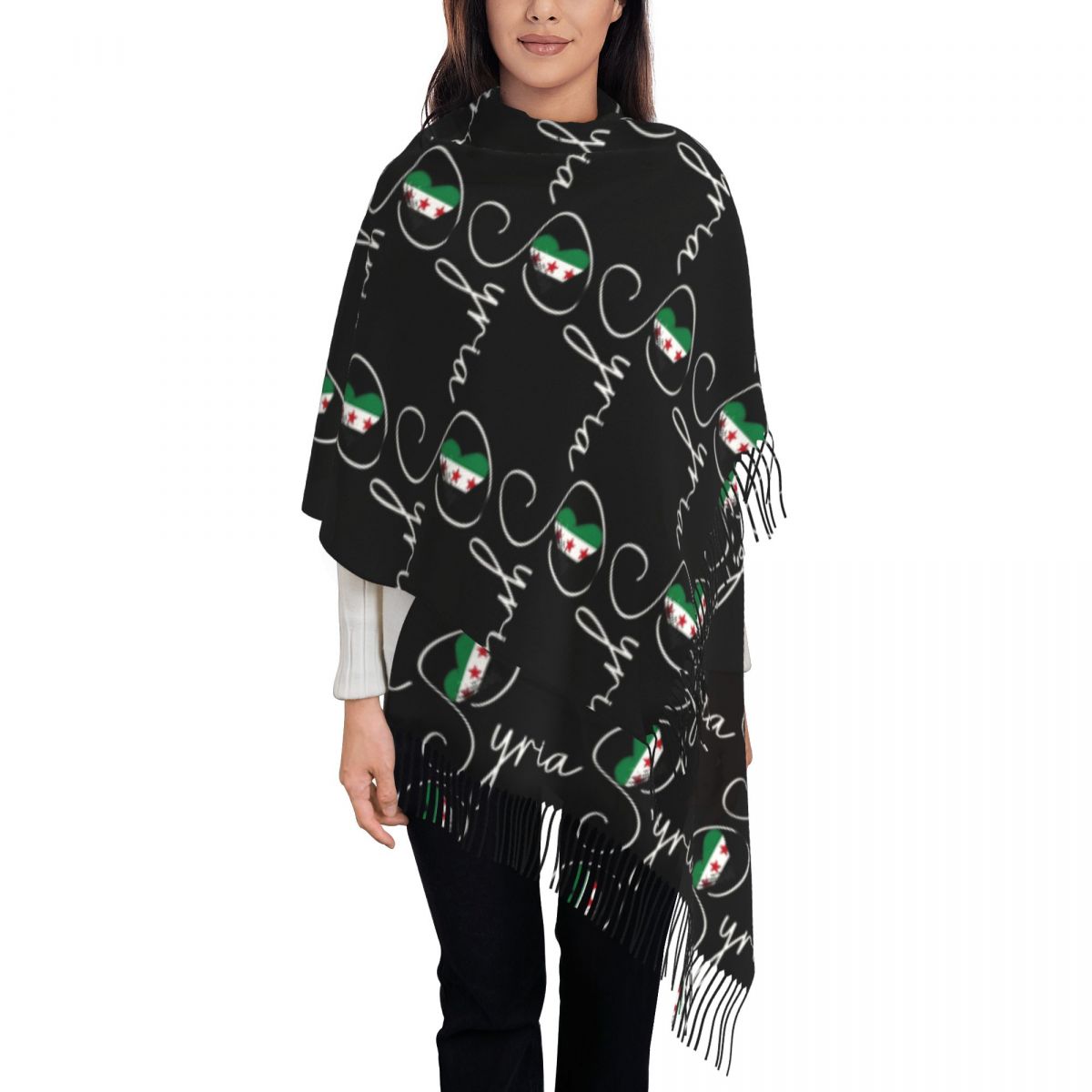 Warm Soft Scarf Winter I Love  - Women'S Fashion Revolution ulasan dan harga