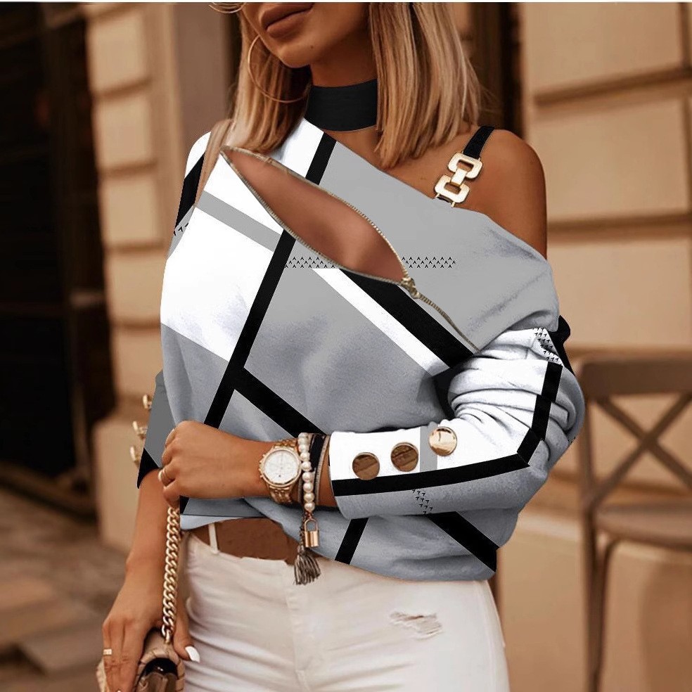 Women's Off Shoulder Blouse wi - Women Fashion Style ulasan dan harga