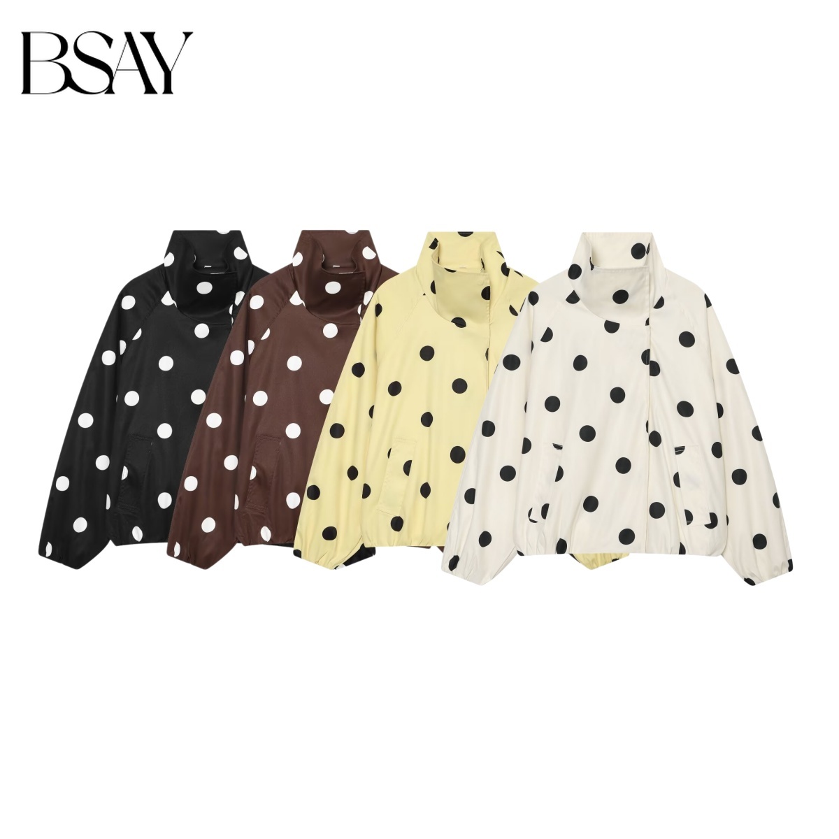 BSAY 2026 New Women Fashion Ve - Women'S Fashion Bomber Jacket ulasan dan harga