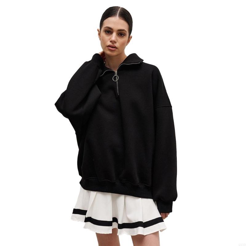 QXND Womens 2023 Fashion Overs - Women'S Fashion Quarter Zip ulasan dan harga