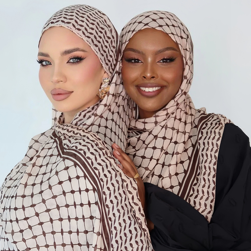 2/Pcs Arab Chiffon Scarf Women - Women Fashion Uae ulasan dan harga