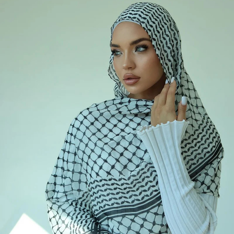 2/Pcs Arab Chiffon Scarf Women - Women Fashion Uae ulasan dan harga