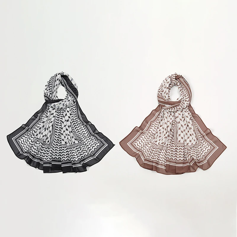 2/Pcs Arab Chiffon Scarf Women - Women Fashion Uae ulasan dan harga