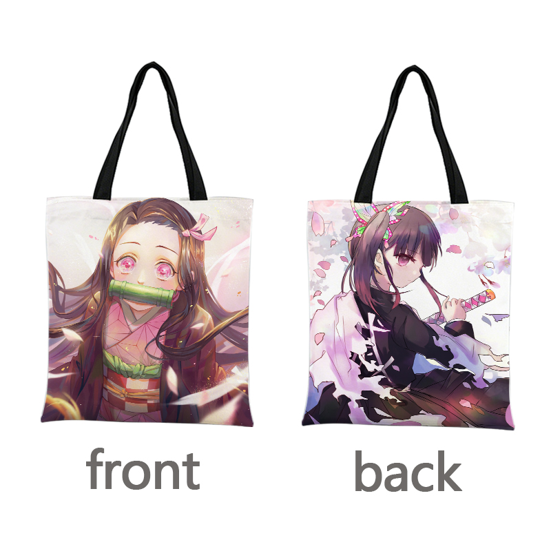 Demon Slayer Kamado Nezuko Wom - Canvas Tote Bag ulasan dan harga