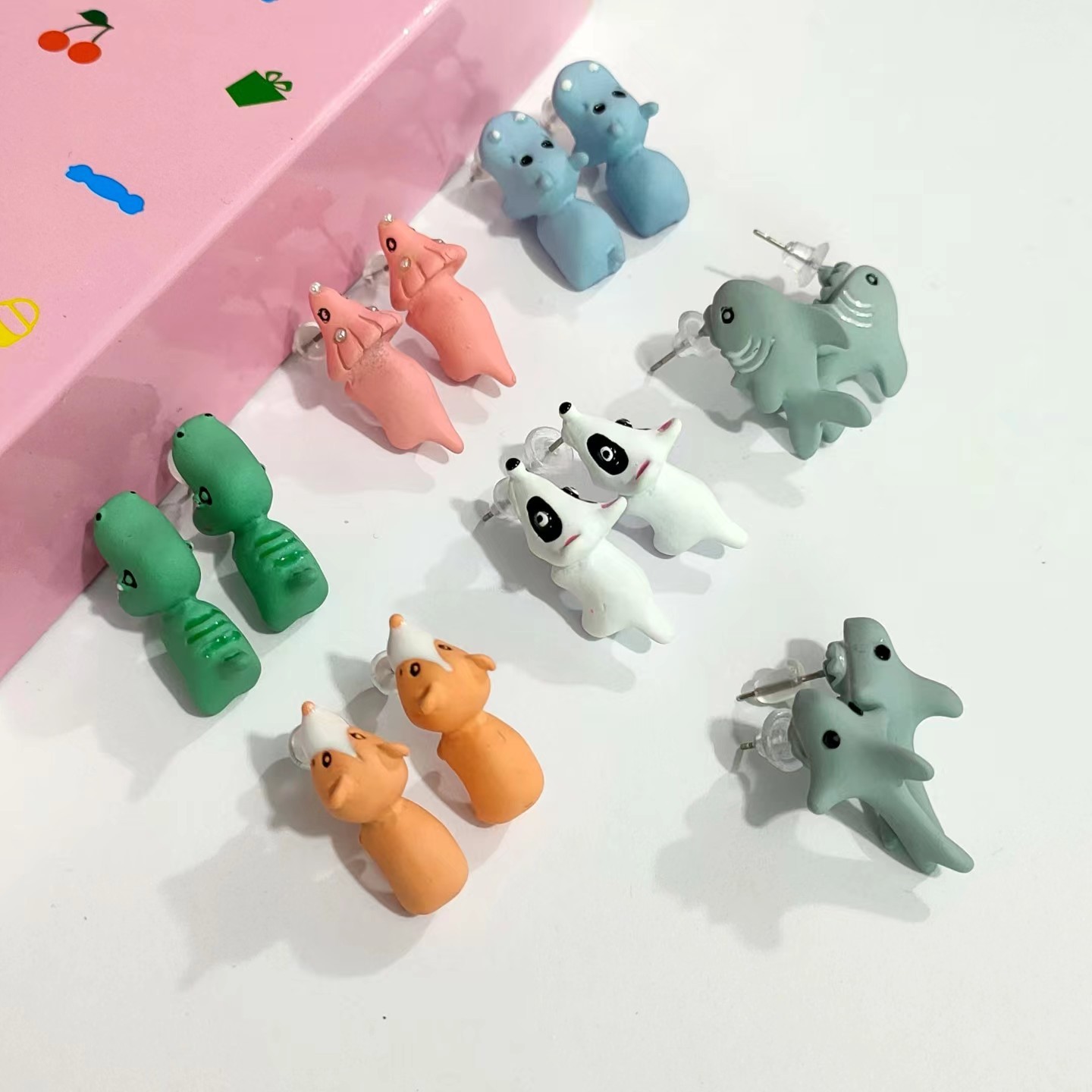 2pcs/1pair Animal Cartoon Stud - Women'S Fashion Earrings ulasan dan harga