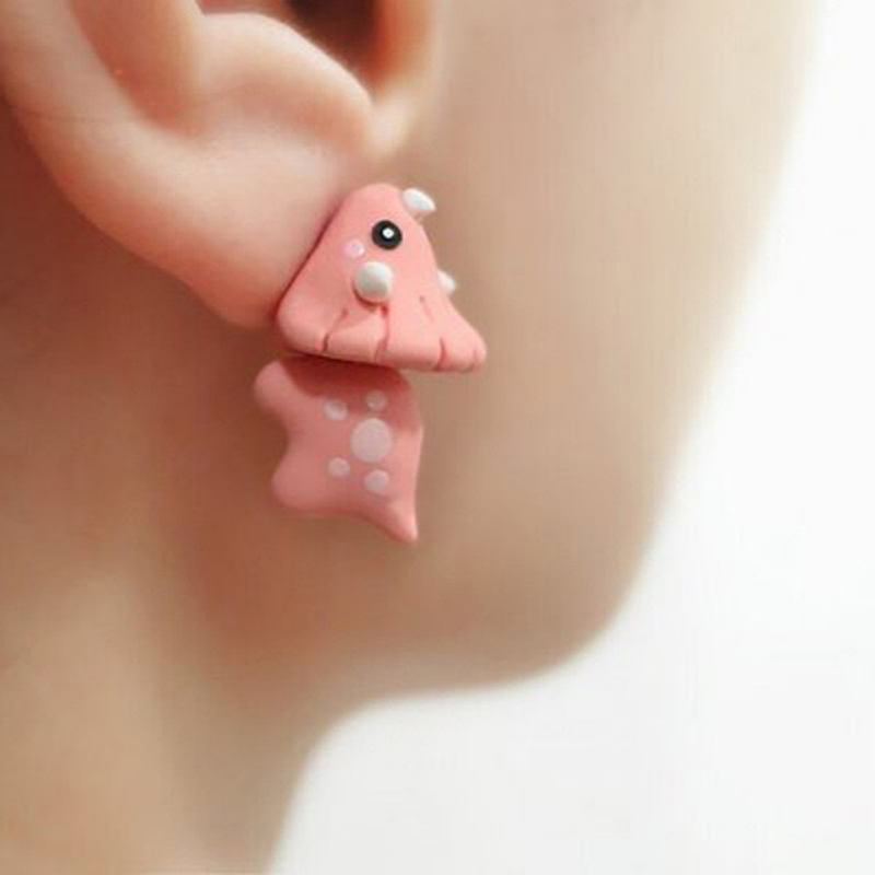 2pcs/1pair Animal Cartoon Stud - Women'S Fashion Earrings ulasan dan harga