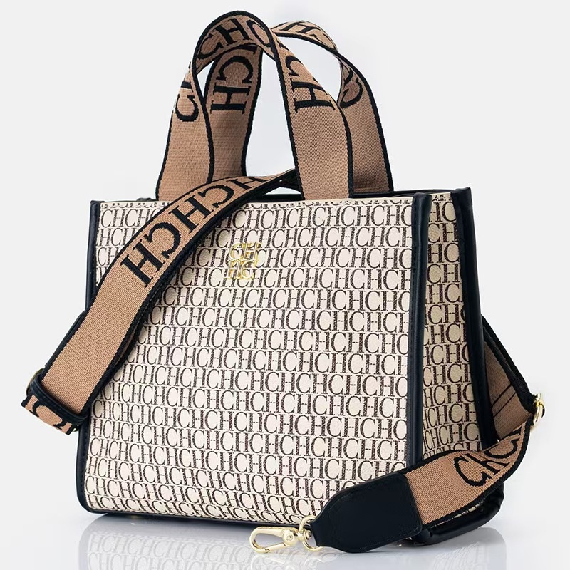 CH Fashion Monogram Print High - Women Fashion Logo Design ulasan dan harga