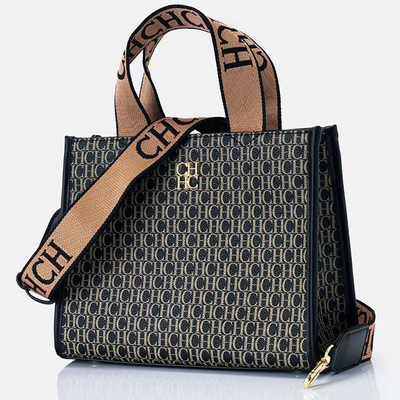 CH Fashion Monogram Print High - Women Fashion Logo Design ulasan dan harga