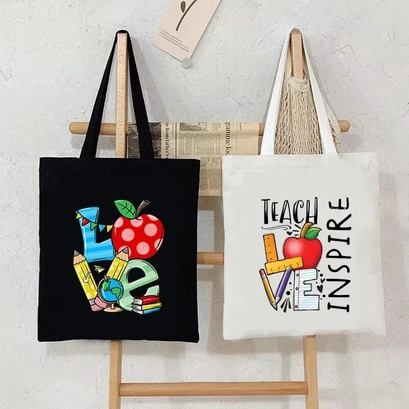 Women Canvas Shoulder Bag Teac - Canvas Tote Bag ulasan dan harga