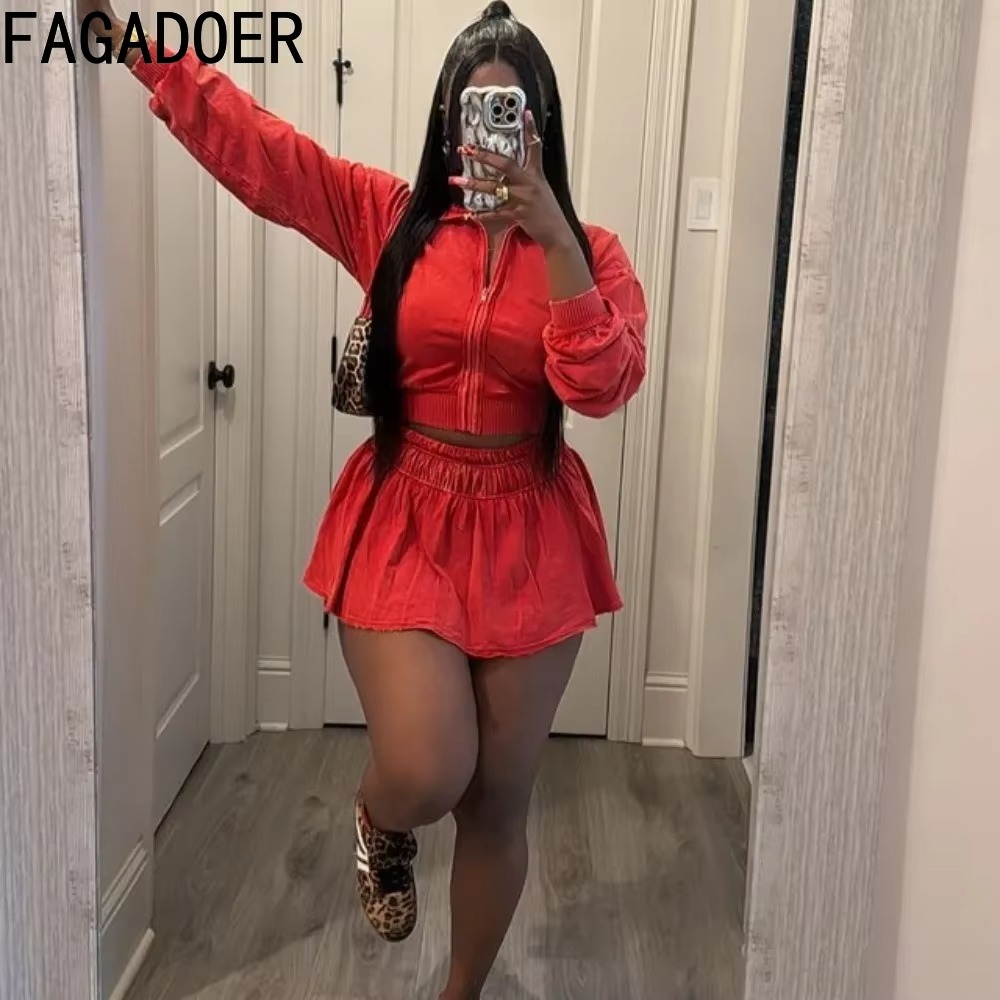 FAGADOER Quality Fashion Women - Women'S Fashion Quarter Zip ulasan dan harga
