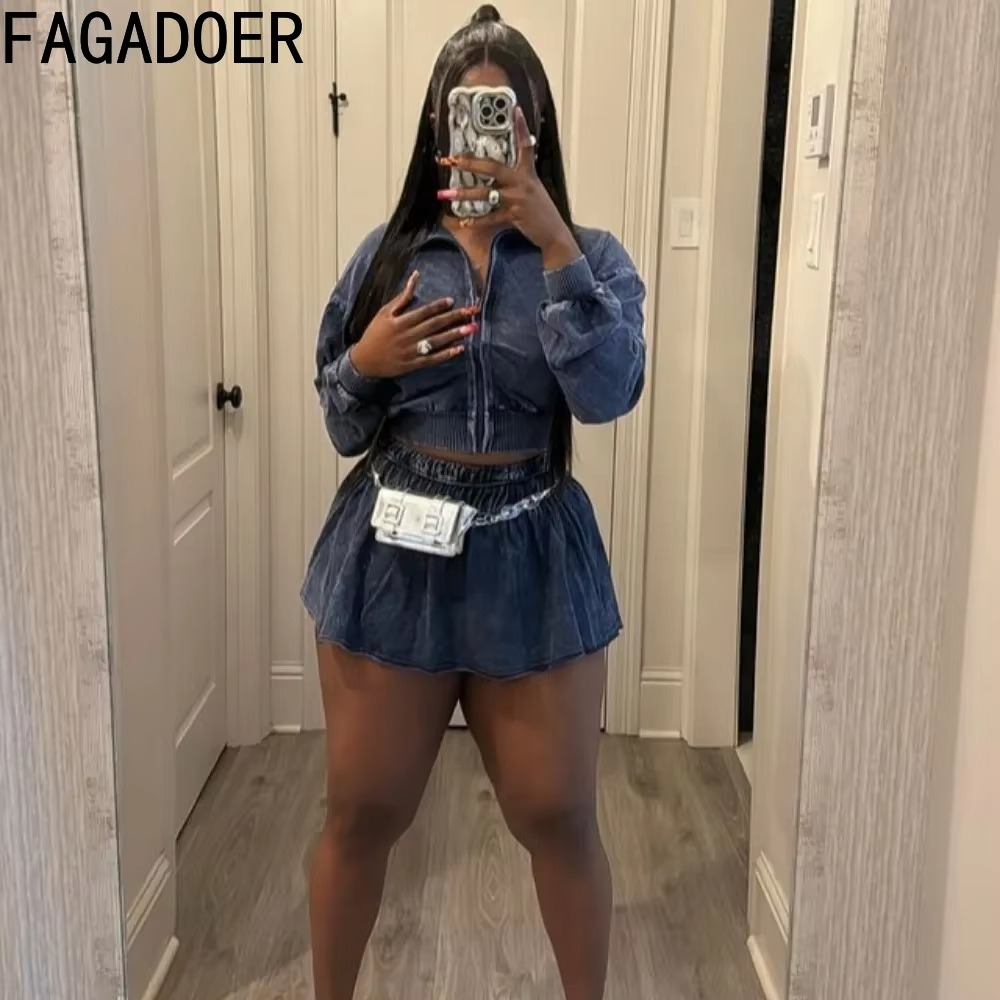FAGADOER Quality Fashion Women - Women'S Fashion Quarter Zip ulasan dan harga
