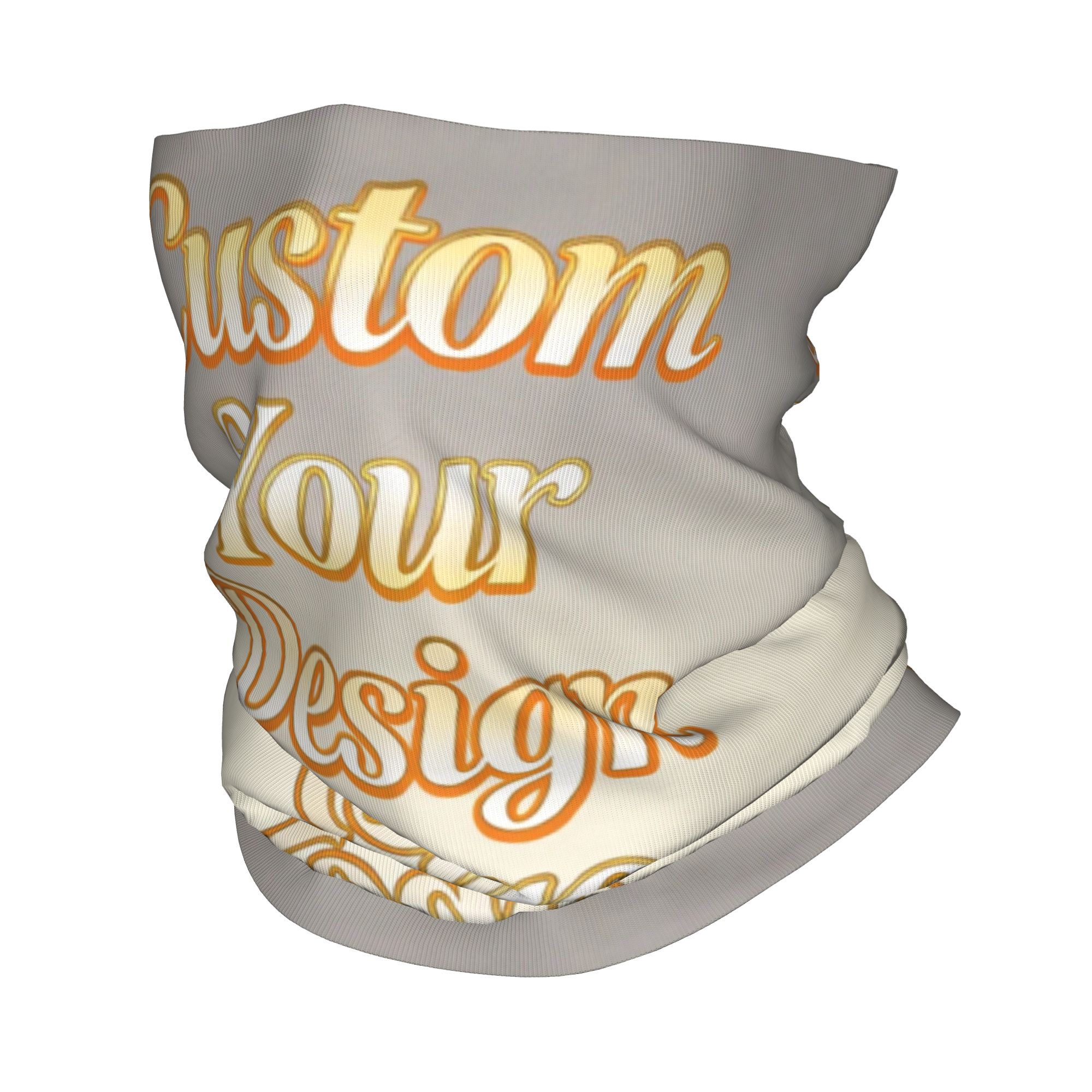 Custom Your Photo Name Bandana - Women Fashion Logo Design ulasan dan harga