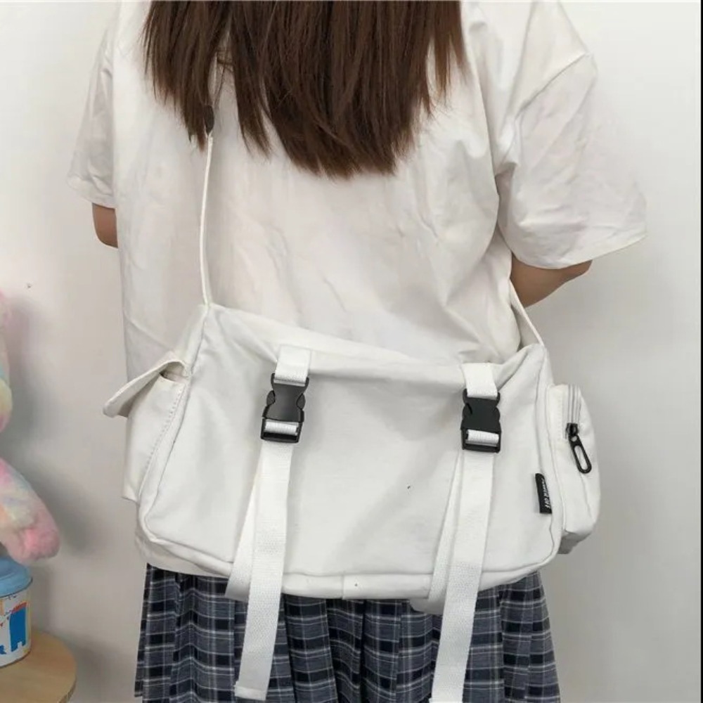 Black Crossbody Bags Women Des - Canvas Tote Bag ulasan dan harga