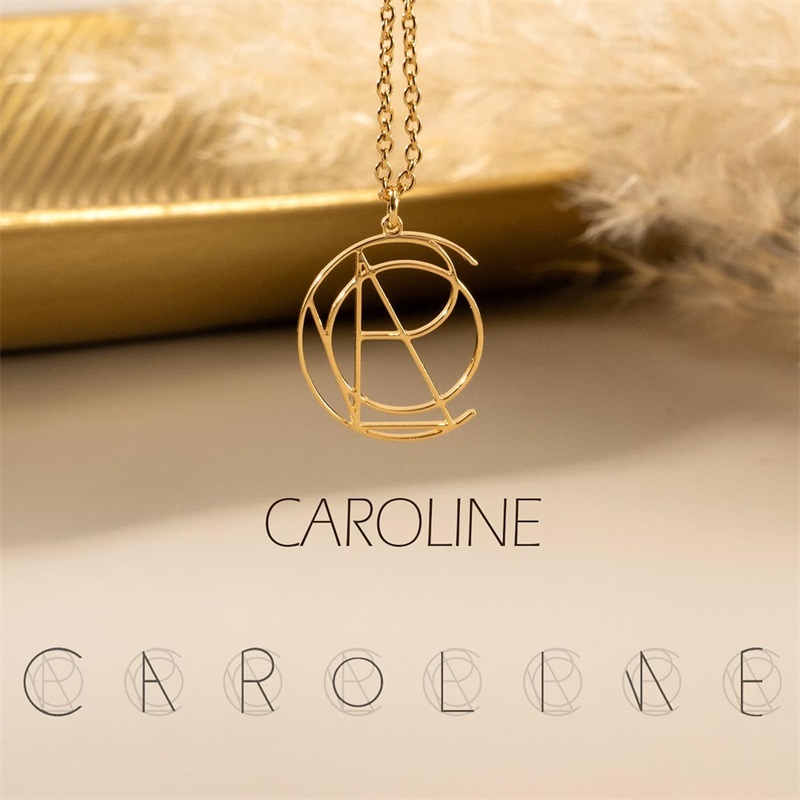 Personalized Logo Name Necklac - Women Fashion Logo Design ulasan dan harga