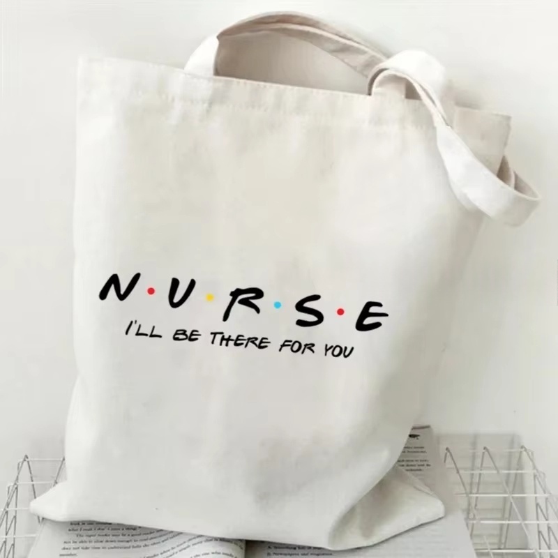 Nurse Canvas Tote Bag Women's  - Canvas Tote Bag ulasan dan harga