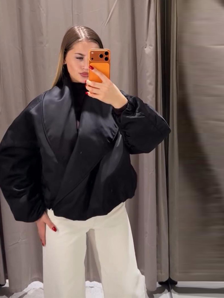 Women's Autumn Padded Bomber J - Women'S Fashion Bomber Jacket ulasan dan harga