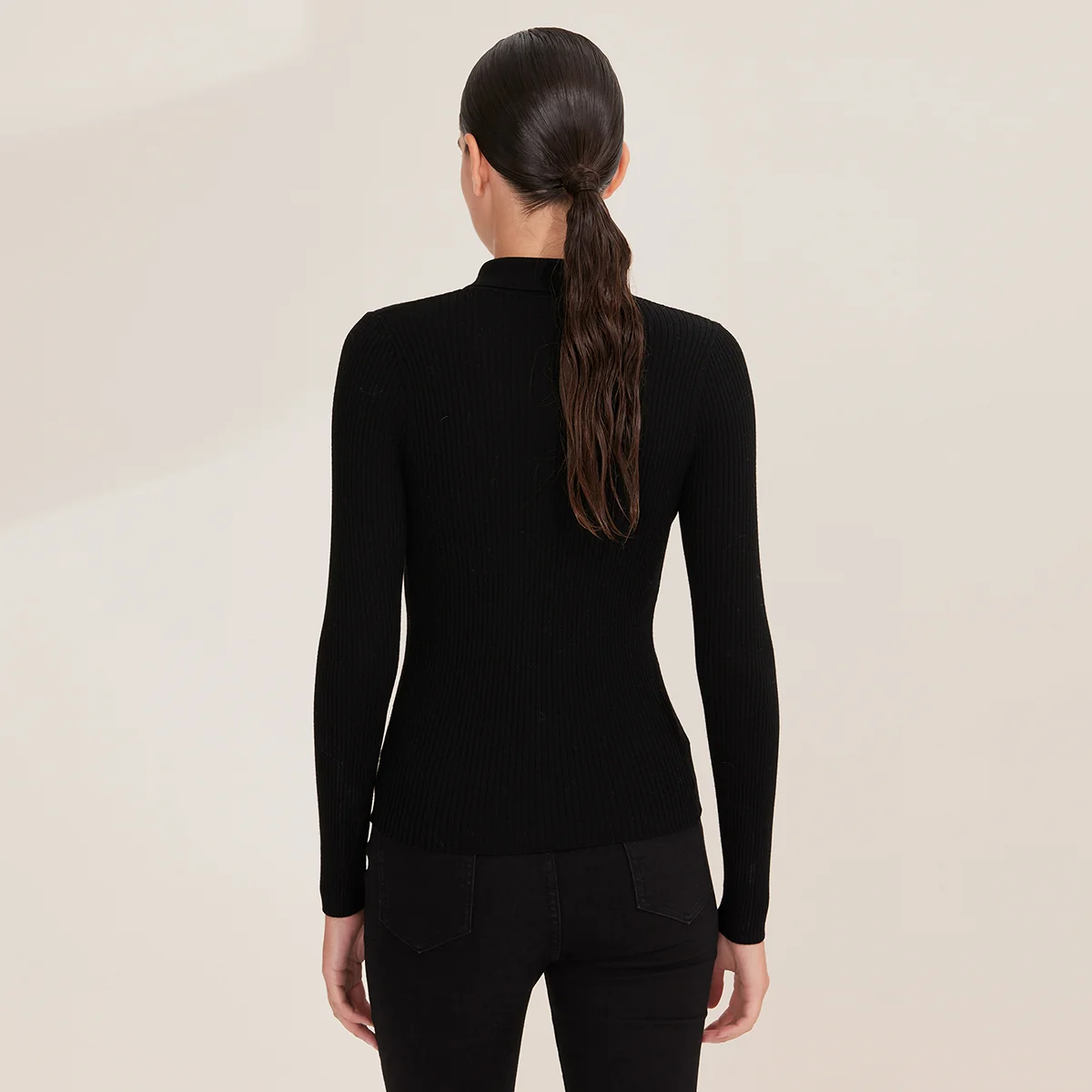 Pop BY4521226 Women's 100% Woo - Women'S Fashion Quarter Zip ulasan dan harga