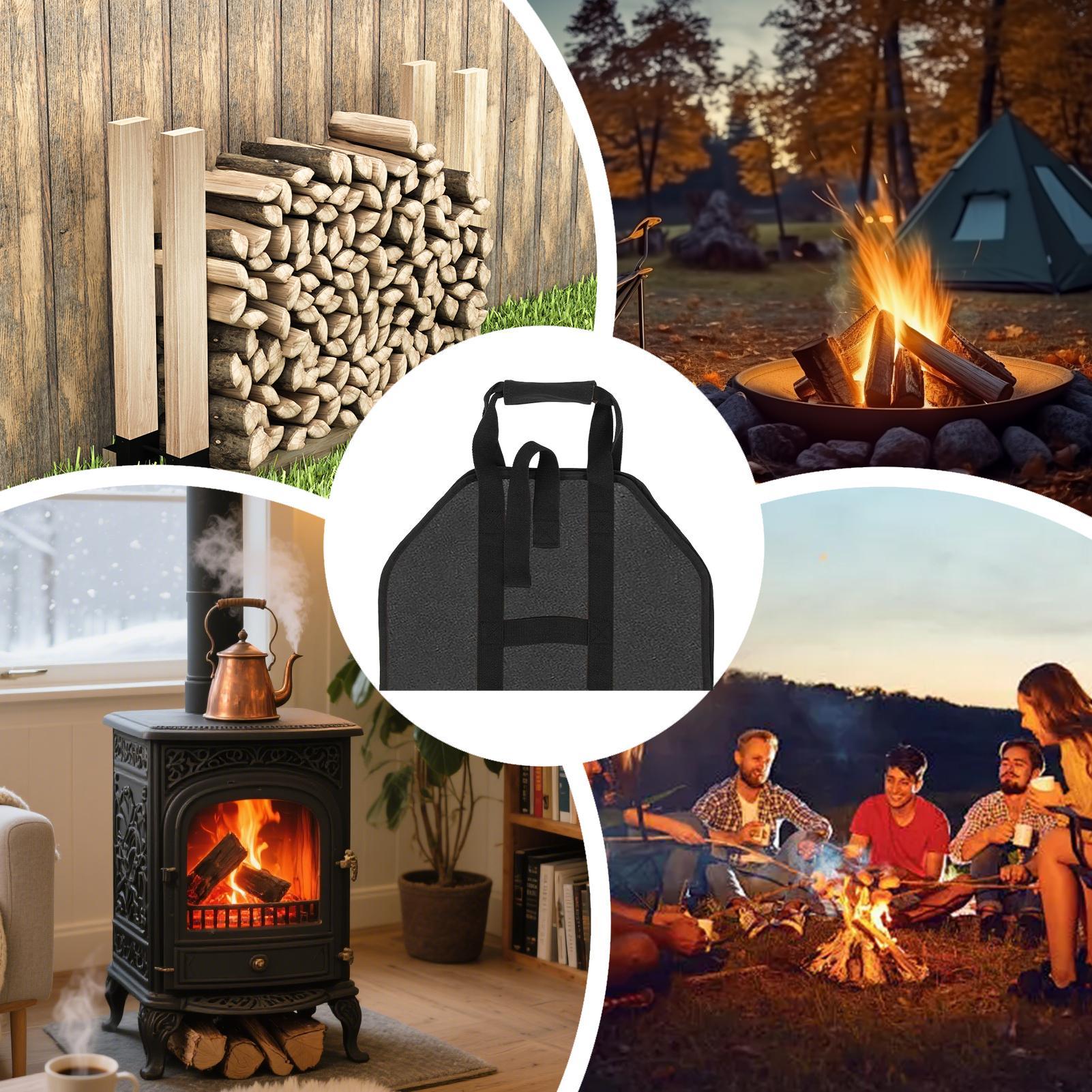Firewood Carrier Large Portabl - Canvas Tote Bag ulasan dan harga
