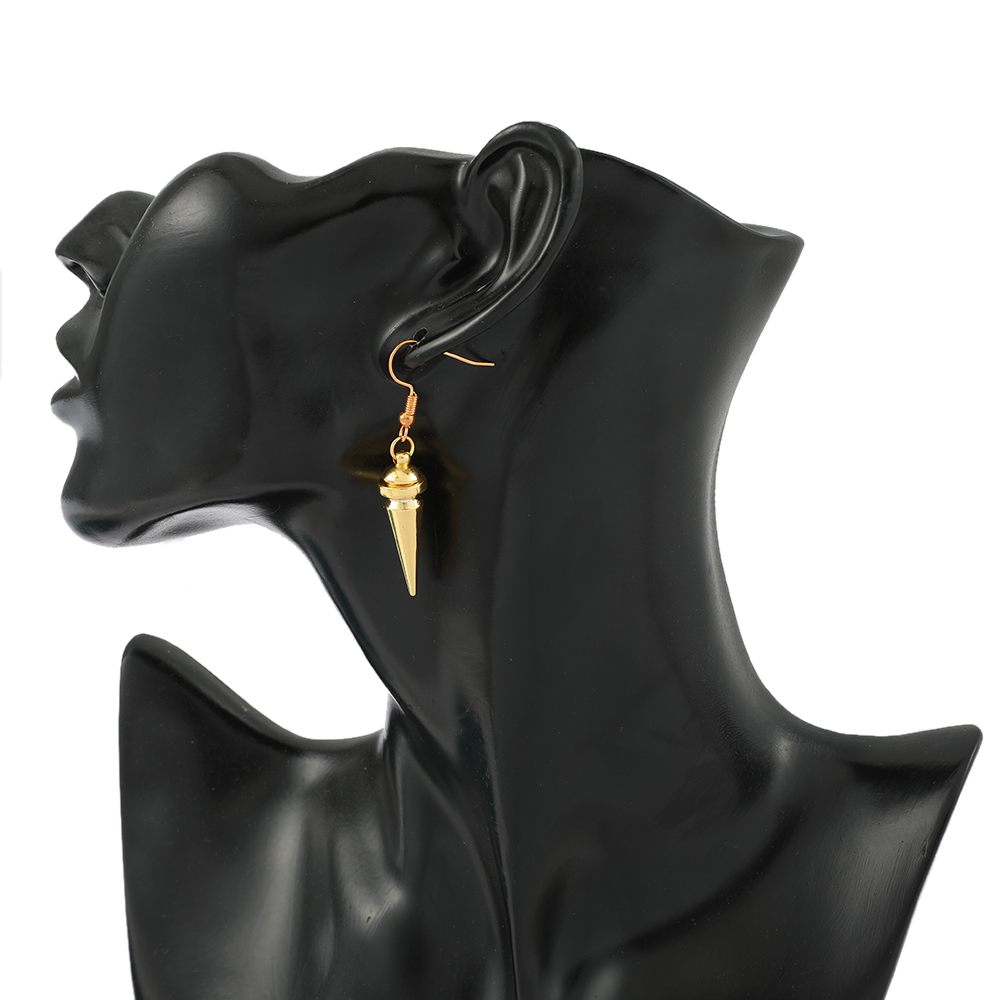 Fashion Anime Golden Color Awl - Women'S Fashion Earrings ulasan dan harga