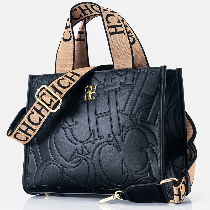 CHCH Fashion Monogram Print Hi - Women Fashion Logo Design ulasan dan harga