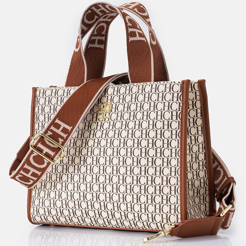 CHCH Fashion Monogram Print Hi - Women Fashion Logo Design ulasan dan harga