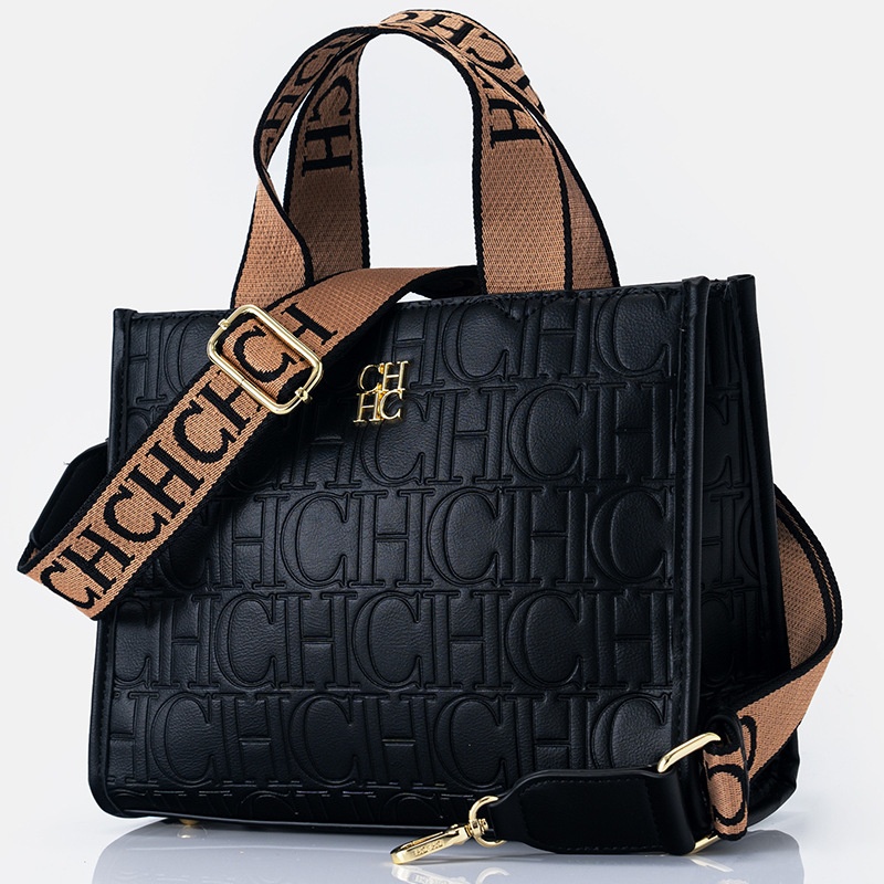 CHCH Fashion Monogram Print Hi - Women Fashion Logo Design ulasan dan harga