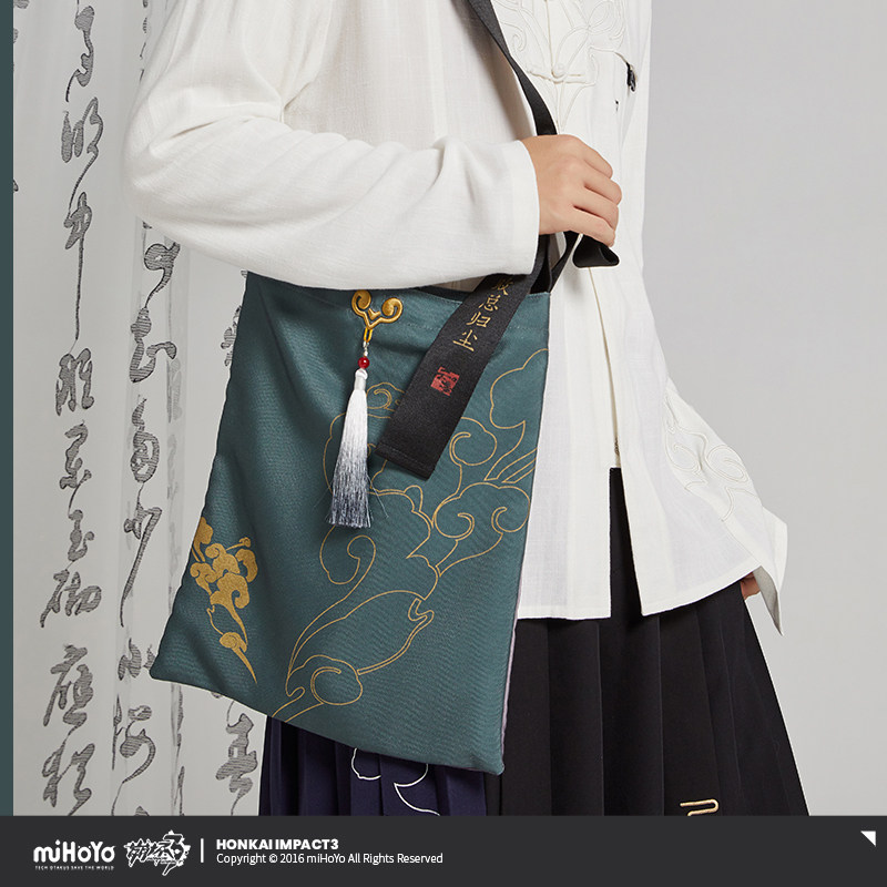MiHoYo Honkai Impact 3 Azure E - Canvas Tote Bag ulasan dan harga