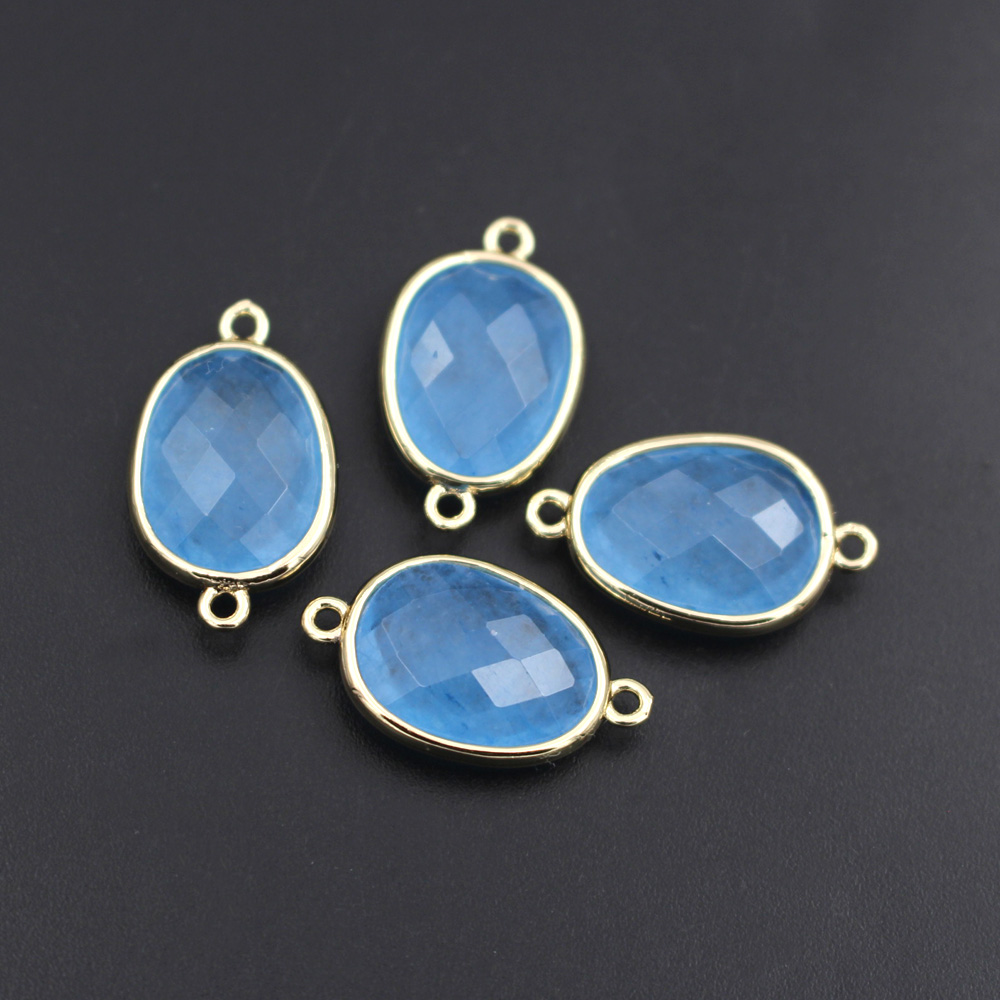 10pcs Fashion Faceted Natural  - Women'S Fashion Earrings ulasan dan harga