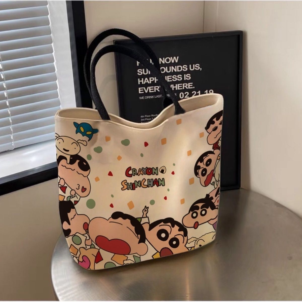 2026 New Crayon Shin-chan Canv - Canvas Tote Bag ulasan dan harga