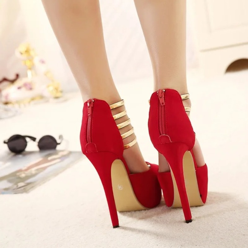 13CM Women's Shoes Sexy Model  - Women Fashion Model ulasan dan harga