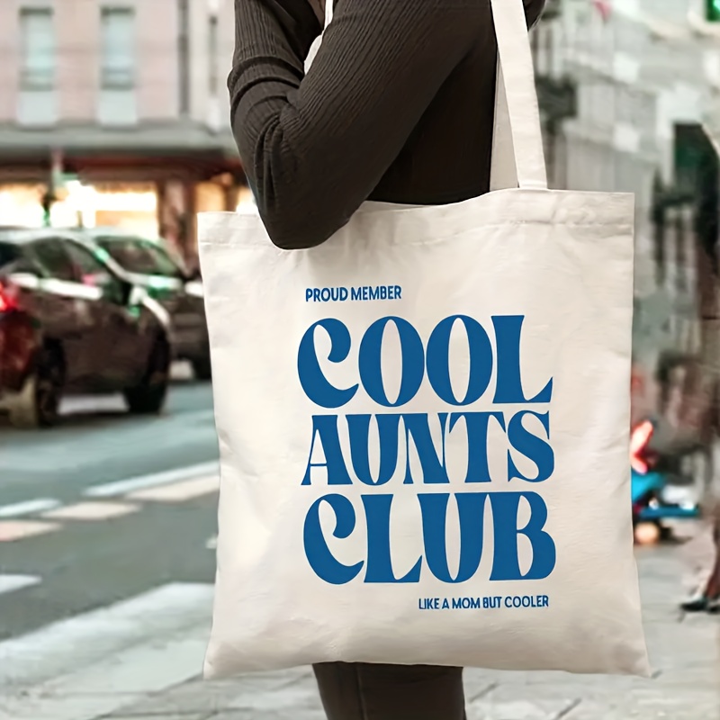 Cool Aunts Club Tote Bag Shoul - Canvas Tote Bag ulasan dan harga