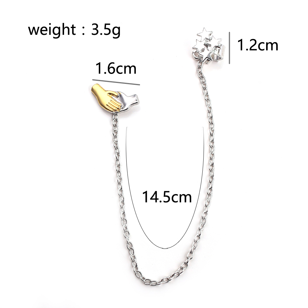 Hip Hop Punk Star Tassel Penda - Women'S Fashion Earrings ulasan dan harga