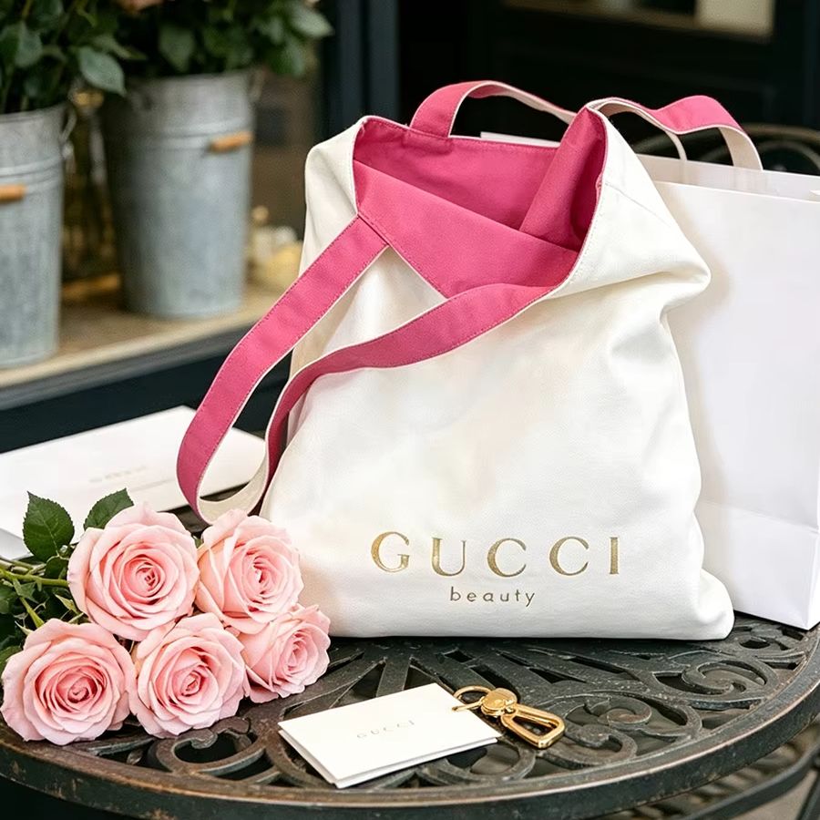 GUCCIs bag Women Canvas Tote B - Canvas Tote Bag ulasan dan harga