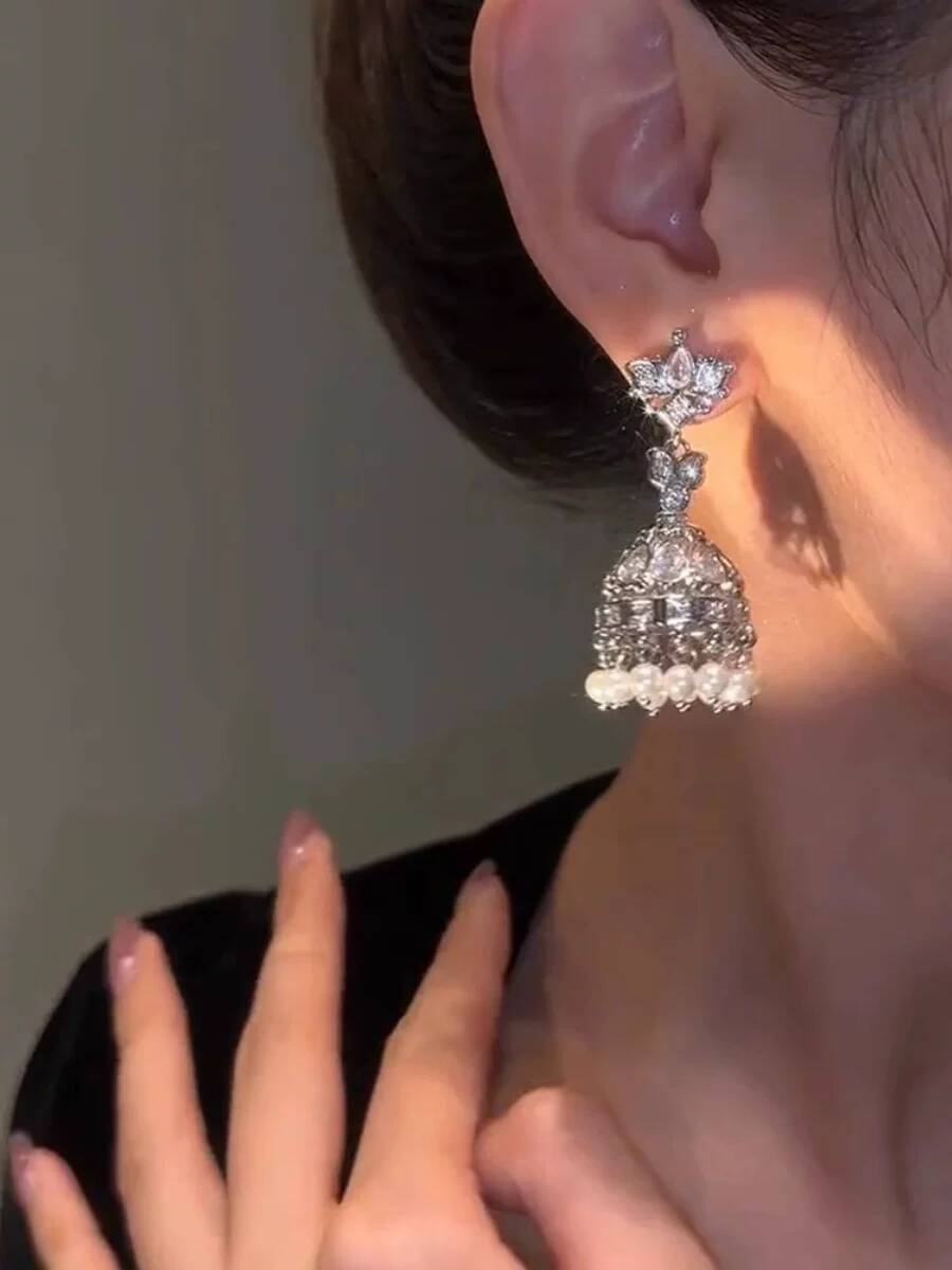 Indian Exaggerated Birdcage Ea - Women'S Fashion Earrings ulasan dan harga