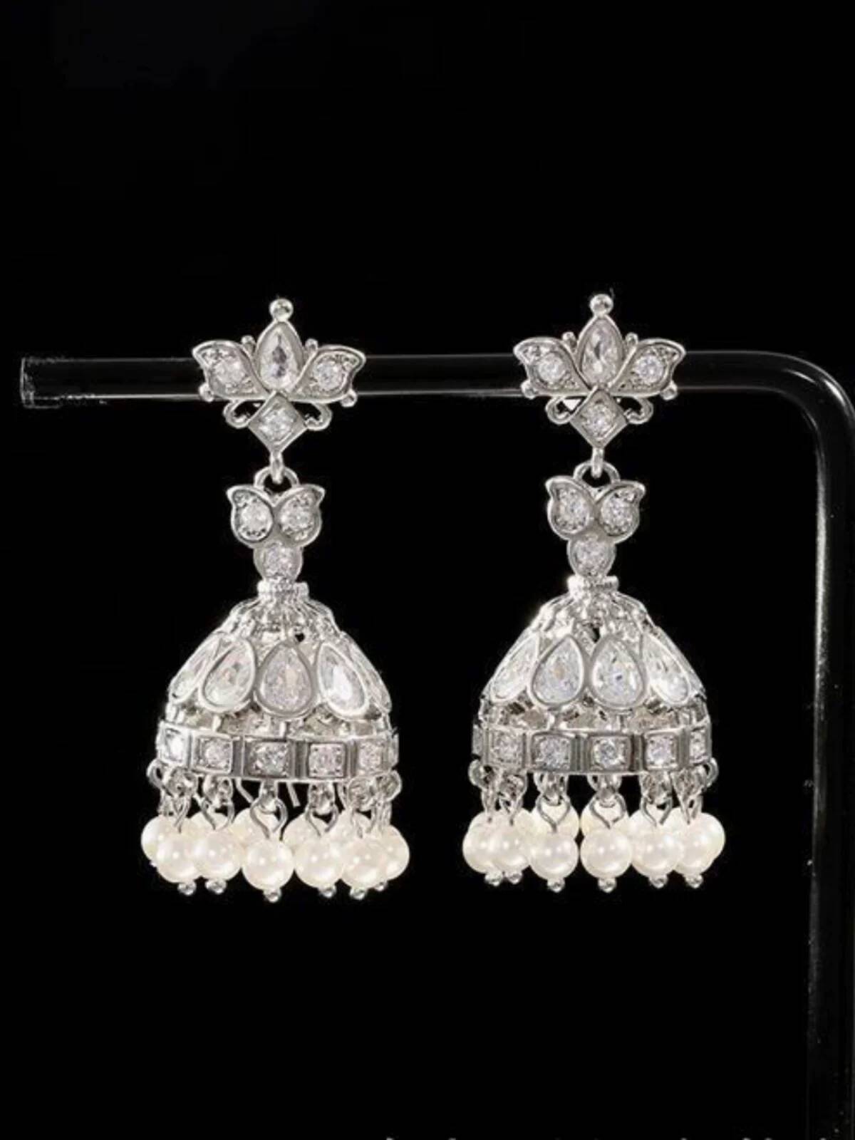 Indian Exaggerated Birdcage Ea - Women'S Fashion Earrings ulasan dan harga